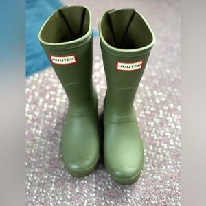 Hunter short rain boots
